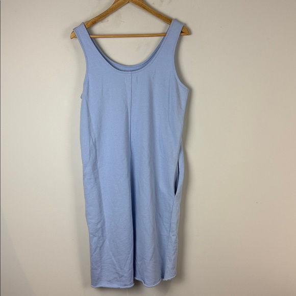 Jackson Rowe Soft Blue Knit Light Blue Dress Size Small - Picture 4 of 7
